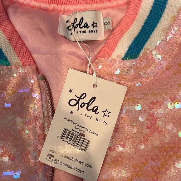 Sequin glitter bomber - Picture 3 of 6